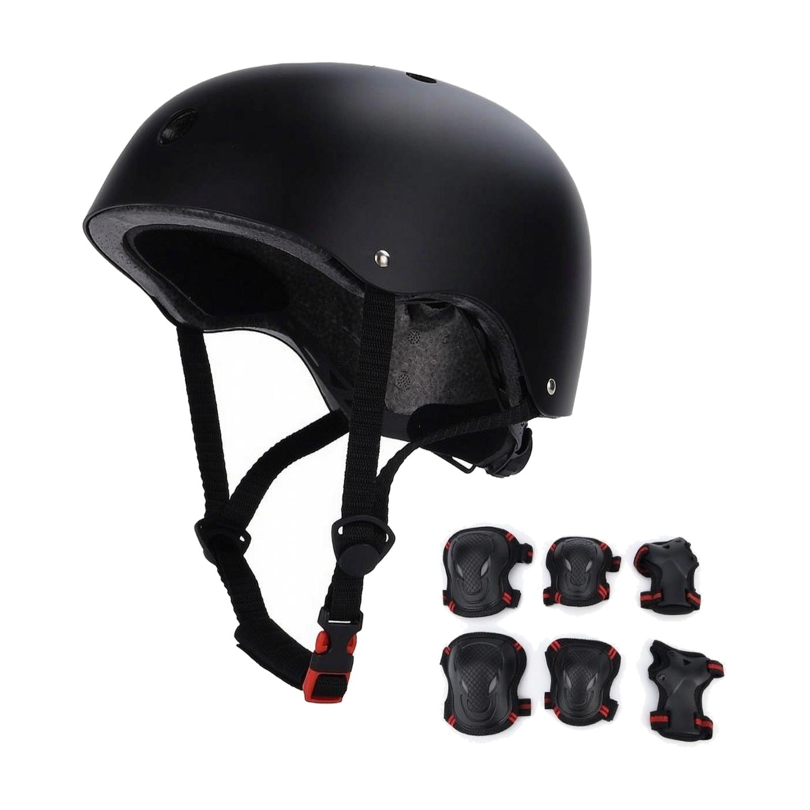 ABS Hard Shell Skate Helmet wi - Scooter Helmet Set recension och pris