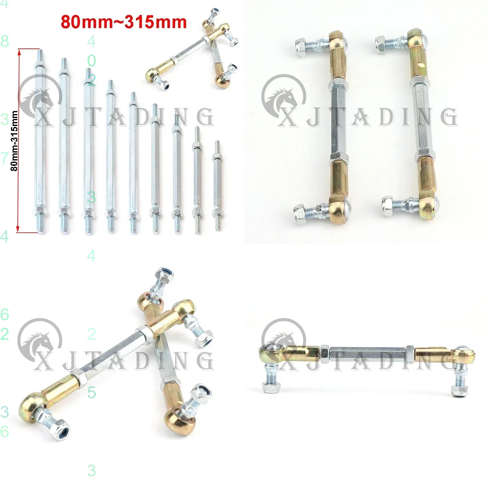 80mm-315mm M8 Steering Tie Rod - Kids Electric Scooter recension och pris