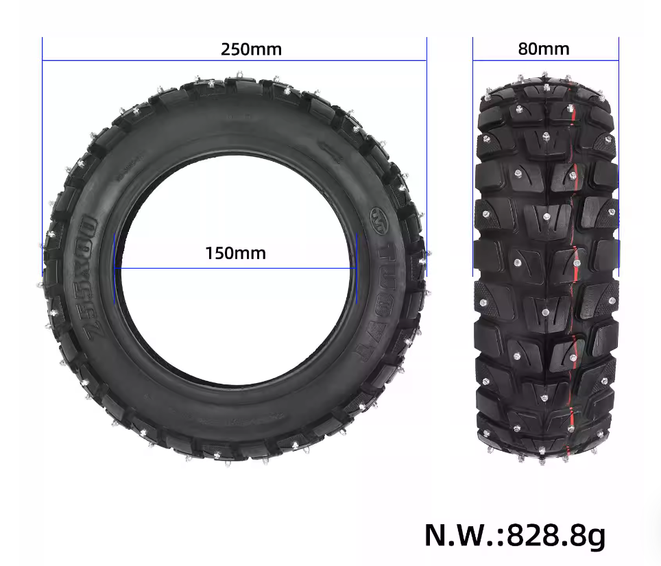 STLF T255*80 Snow Tire with An - Scooter Tire recension och pris