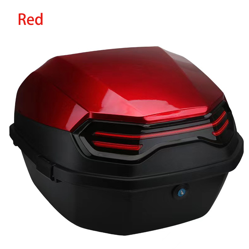 Motorcycle Tail Box Scooter Bo - Scooter Helmet Set recension och pris